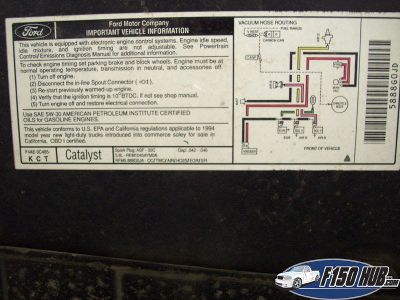 5.0L & 5.8L Windsor V-8 Spark Plug Replacement 1995 ford ranger xlt wiring diagram 