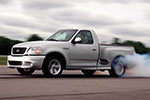 Ford F-150 Lightning burnout