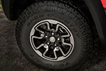 Ram Rebel wheel and tire