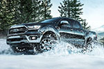 Ford Ranger in snow