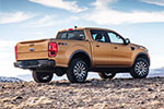2019 Ford Ranger side and rear profile