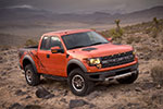 Molten Orange Ford SVT Raptor