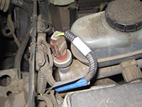 brake pressure sensor location