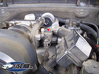 TPS location on 4.6L and 5.4L V-8 engine